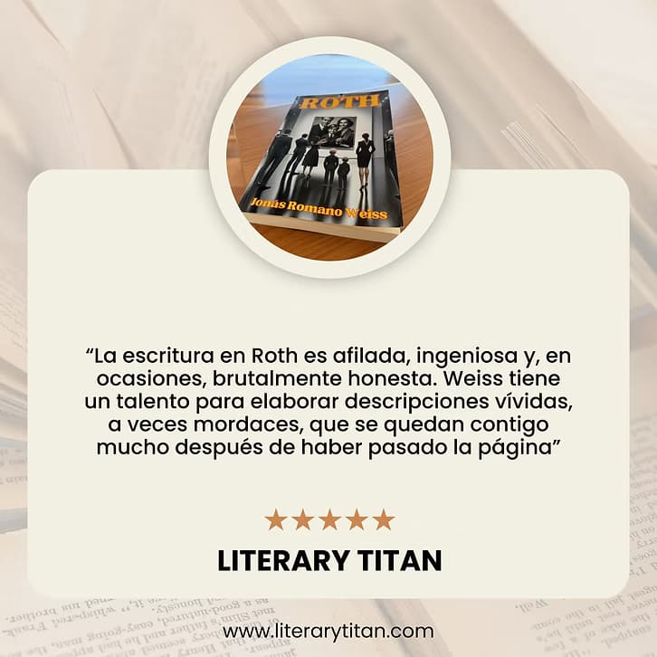 Cobertura de Literary Titan: Review of ROTH