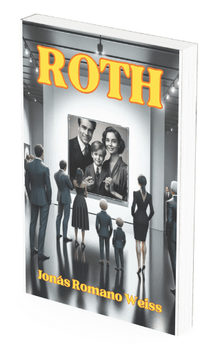 Mockup 3D del libro ROTH